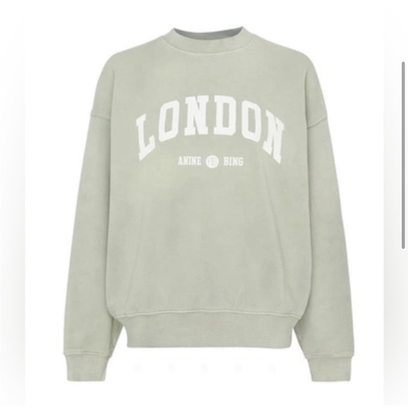 Anine Bing Tops - NWOT Anine Bing The Jaci London University Sweatshirt